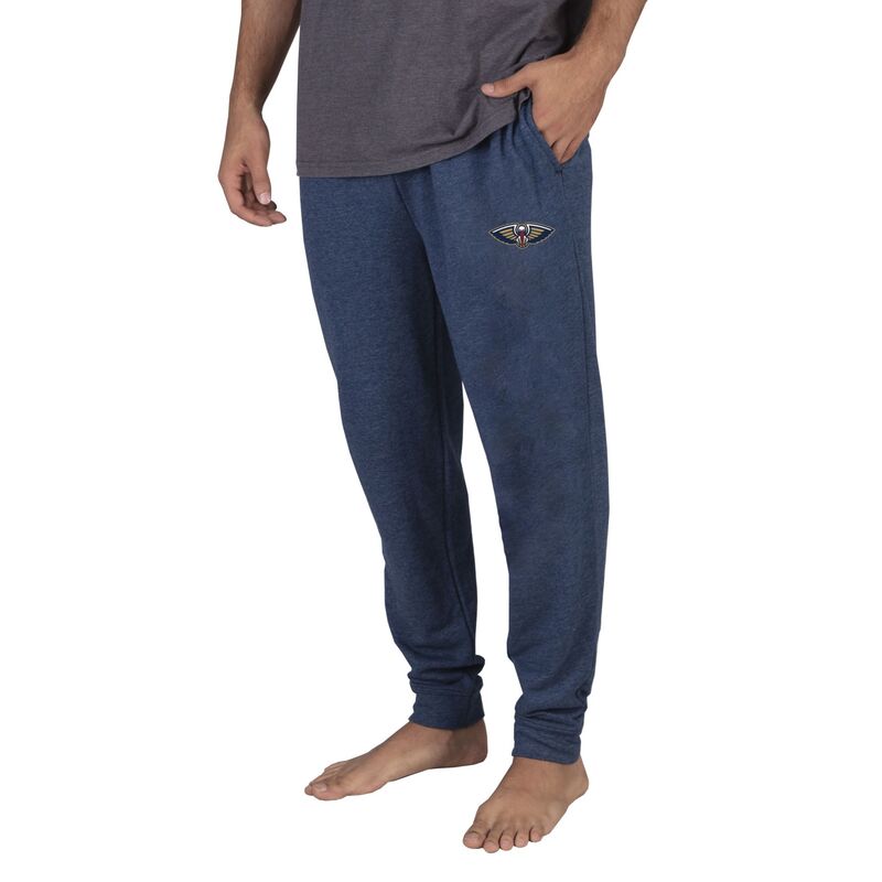 コンセプツ 運動競技 メンズ ボトムス 心地よいズボン下 Conceptsport Men\u0027s New Orleans Pelicans Navy Cuffed Mainstream Pants NoColor 米国海軍