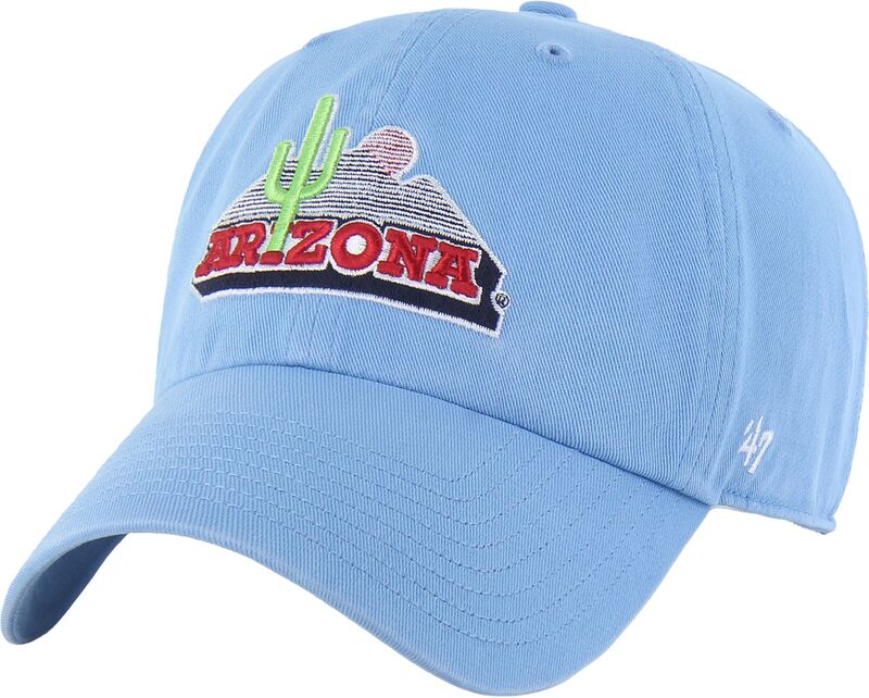フォーティーセブン レディース アクセサリー 帽子 '47 Adult Arizona Wildcats Blue Cactus Clean Up Adjustable Hat NoColor ブルー|ReVida 店