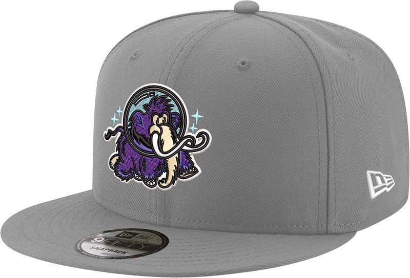 ニューエラ レディース アクセサリー 帽子 New Eradult Erie SeaWolves Grey 9Fifty Moon Mammoths Adjustable Hat NoColor グレー|ReVida 店