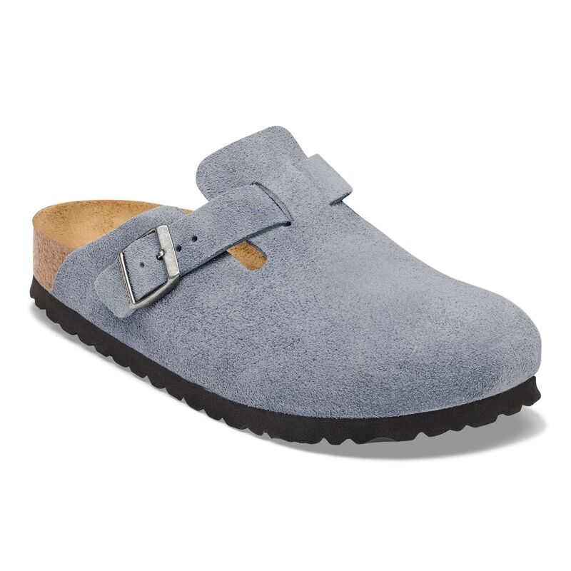 ビルケンシュトック レディース シューズ サンダル Birkenstock Women's Boston Clogstone Blue ブルー｜ReVida 店