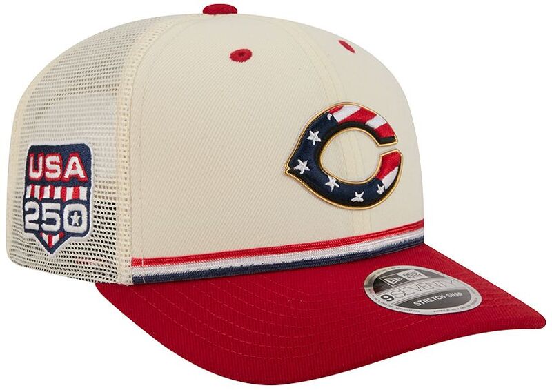 ニューエラ レディース アクセサリー 帽子 New Eradult Cincinnati Reds 4th of July 9Seventy Adjustable Stretch-Snap Trucker Hat NoColor｜ReVida 店 11,536円
