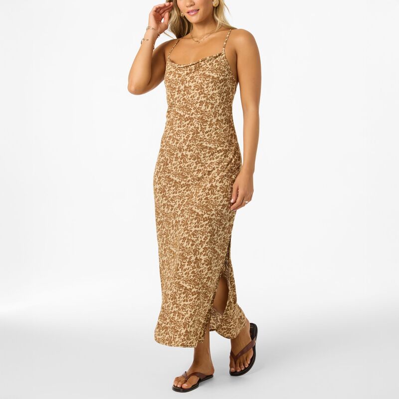 オニール レディース トップス ワンピース O'Neill Women's Holly Animal Dress Warm Sand サンド｜ReVida 店
