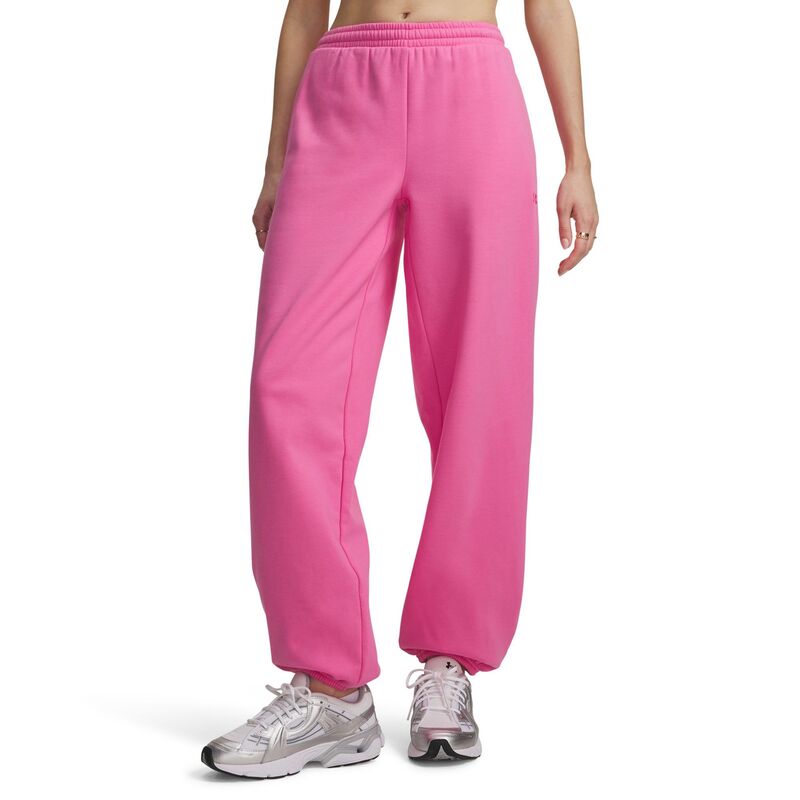 アンダーアーマー レディース ボトムス カジュアルパンツ フリース Under Armour Women's Icon Fleece Gym Pants Pink Frenzy/Pink Frenzy ピンク|ReVida 店