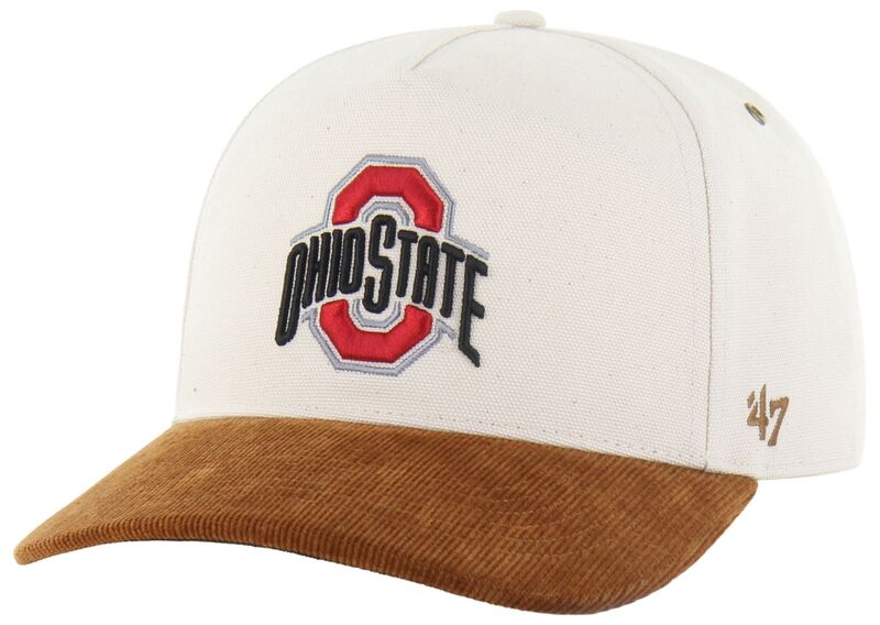 カーハート メンズ アクセサリー 帽子 Carhartt x 47 Carhartt x '47 Adult Ohio State Buckeyes Natural Undyed Hitch Adjustable Hat NoColor｜ReVida 店