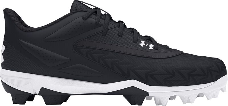 アンダーアーマー メンズ シューズ スニーカー Under Armour Men's Leadoff RM Baseball Cleats Black/White ホワイト|ReVida 店