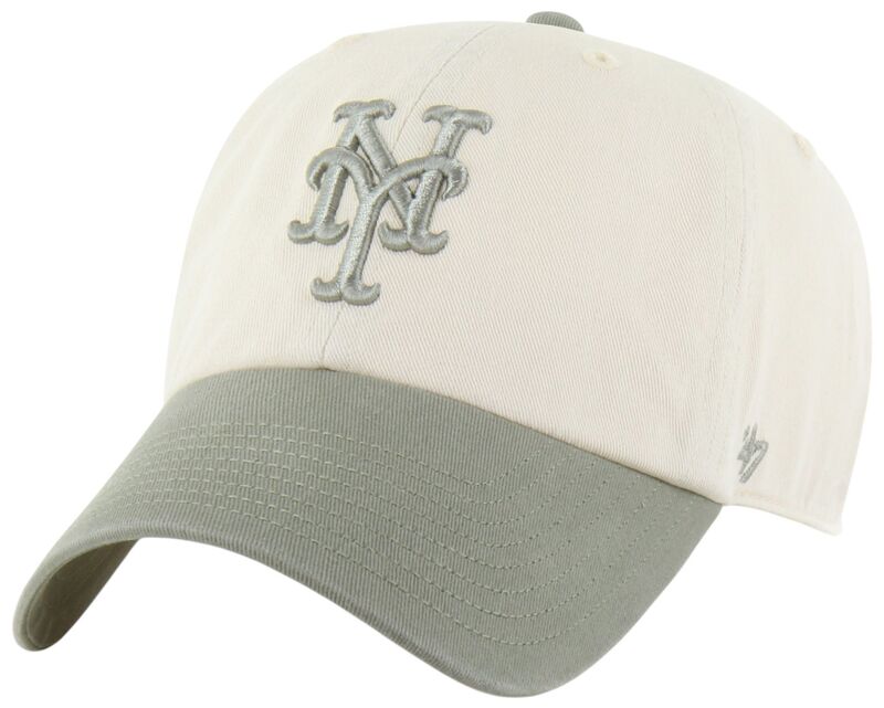 フォーティーセブン メンズ アクセサリー 帽子 '47 Adult New York Mets Cream 2-Tone Clean Up Hat NoColor クリーム｜ReVida 店
