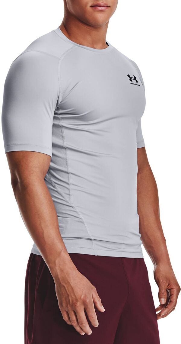アンダーアーマー メンズ トップス シャツ Under Armour Men's HeatGear Compression T-Shirt Mod Gray/Black ブラック