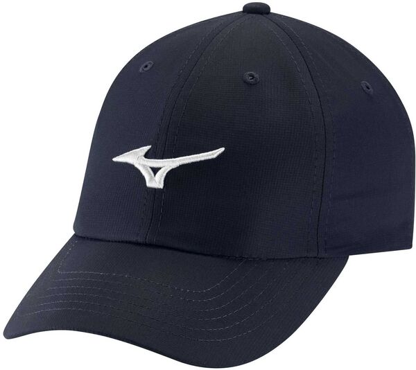 ミズノ メンズ アクセサリー 帽子 Mizuno Men's Tour Lightweight Golf Hat Navy/White ホワイト