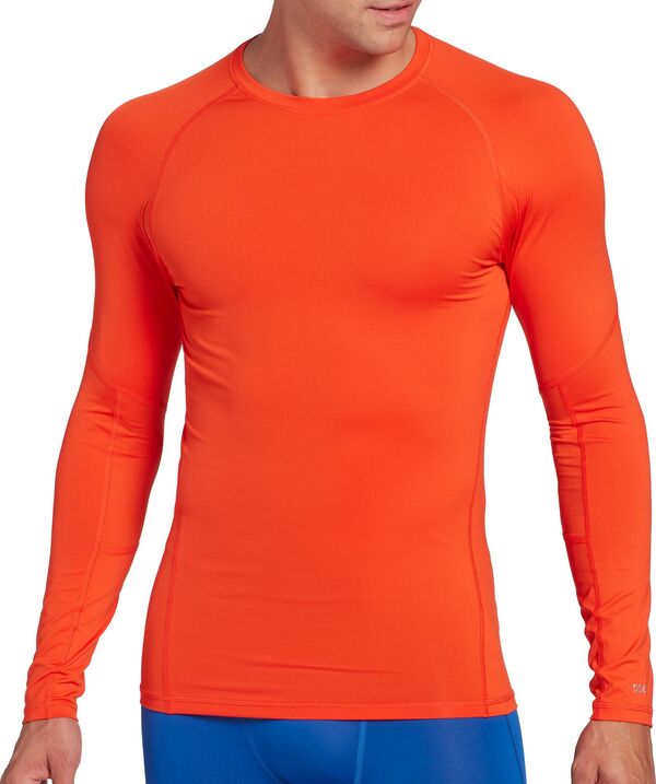 DSG メンズ トップス シャツ DSG Men's Compression Long Sleeve Shirt Light Orange オレンジ