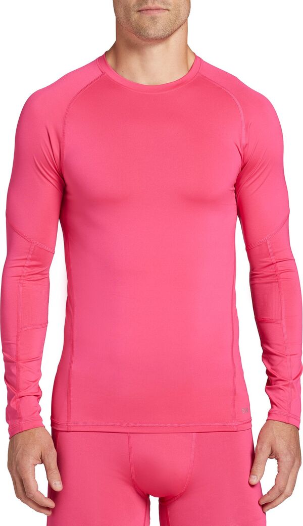 DSG メンズ トップス シャツ DSG Men's Compression Long Sleeve Shirt Pink Spirit ピンク
