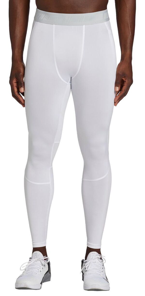 DSG メンズ ボトムス 心地好いズボン下 DSG Men\u0027s Compression Tights Pure White 白いこと メンズファッション-ズボン・パンツ