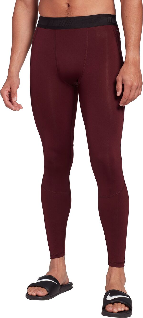 DSG メンズ ボトムス カジュアルパンツ DSG Men's Compression Tights Team Burgundy バーガンディ|ReVida 店