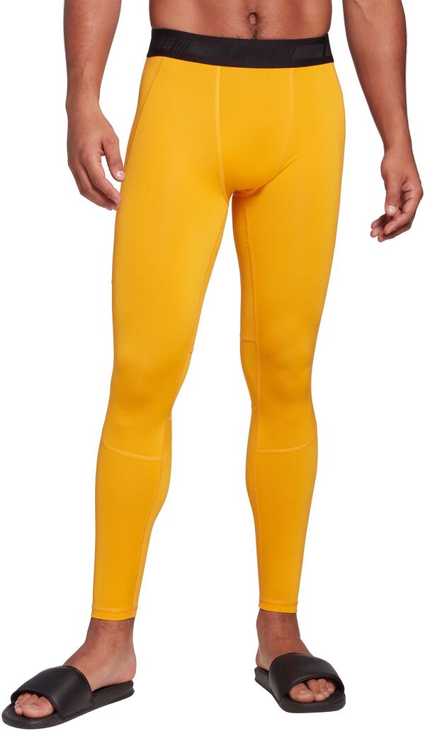 DSG メンズ ボトムス カジュアルパンツ DSG Men's Compression Tights University Gold ゴールド|ReVida 店