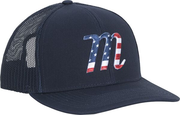 マルーシ レディース アクセサリー 帽子 Marucci USA Snapback Navy ネイビー