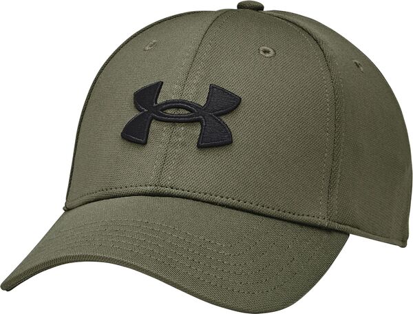 アンダーアーマー メンズ アクセサリー 帽子 キャップ Under Armour Men's Blitzing Cap Marine Od Green/Black ブラック
