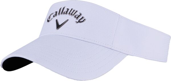 キャラウェイ レディース アクセサリー 帽子 Callaway Women's Liquid Metal Golf Visor White/Gunmetal ホワイト|ReVida 店
