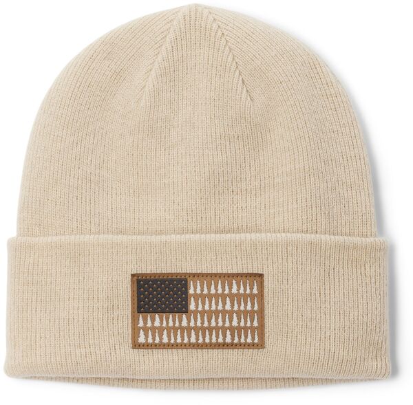 コロンビア メンズ アクセサリー 帽子 Columbia Men's Tree Flag Cuffed Beanie Dark Stone ストーン