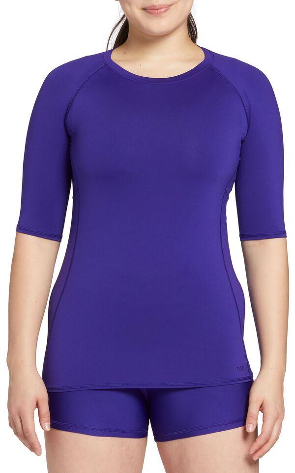 DSG レディース トップス シャツ DSG Women's Compression Half Sleeve Shirteam Purple パープル