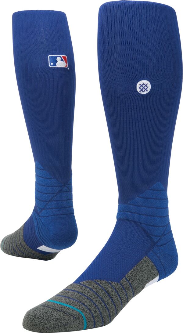 立場 レディース アンダーお召しもの ソックス Stance Adult MLB Diamond Pron-Field Baseball Socks Royal