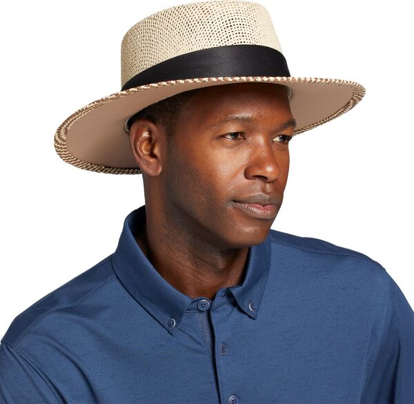 ウォルターヘーゲン メンズ アクセサリー 帽子 Walter Hagen Men's Gambler Golf Hat Black ブラック