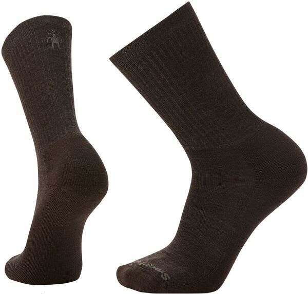 スマートウール メンズ アンダーウェア 靴下 Smartwool Everyday Solid Rib Crew Socks Black ブラック｜ReVida 店
