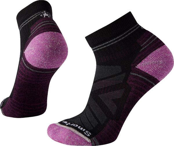 かっこ良い羊毛 レディース アンダーお召しもの ソックス アンクル Smartwool Women\u0027s Hike Light Cushion Ankle Socks Black 黒いこと