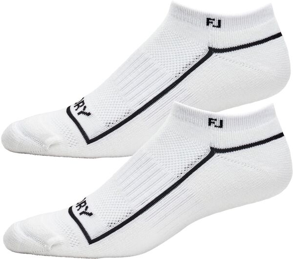 フットジョイ レディース アンダーお召しもの ソックス FootJoy Women\u0027s ProDry Low-Cut Golf Socks ? 2 Pack White 白いこと