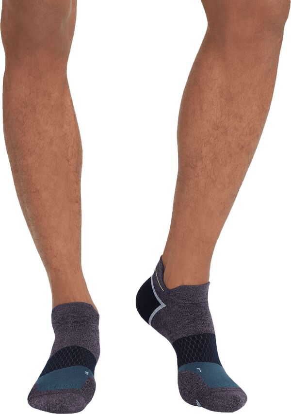 ボンバス レディース アンダーウェア 靴下 アンクル Bombas Unisex Performance Running Ankle Socksteel Purple パープル