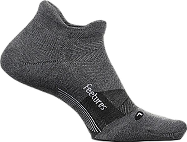 フューチュアズ メンズ アンダーウェア 靴下 Feetures! Feetures Men's Max Custiono Show Tab Golf Socks Grey グレー