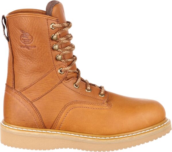 ジョージアブーツ メンズ シューズ ブーツ・レインブーツ Tシャツ Georgia Boots Georgia Boot Men's WedgeH Steel Toe Work Boots Gold ゴールド