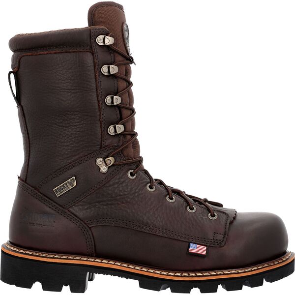 ロッキー メンズ シューズ ブーツ・レインブーツ Rocky Men's Elk Stalker Waterproof Composite Toe Hunting Boots Brown ブラウン