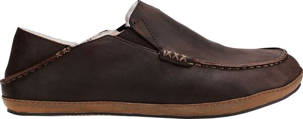 オルカイ メンズ シューズ サンダル OluKai Men\u0027s Moloa Slippers Wood スリッポン-メンズ靴-靴
