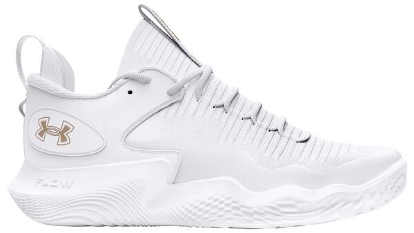 アンダーアーマー レディース シューズ スニーカー Under Armour Women\u0027s Flow Ace Low Volleyball Shoes White/Gold 白いこと