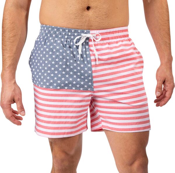 チャビーズ メンズ 水着 ハーフパンツ・ショーツ chubbies Men's Classic 5.5" Swim Trunks Mericas｜ReVida 店