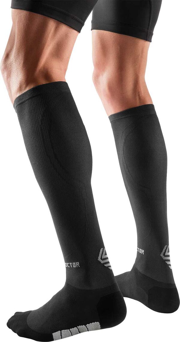 ショックドクター レディース アンダーウェア 靴下 Shock Doctor Elite SVRecovery Compression Socks Black ブラック