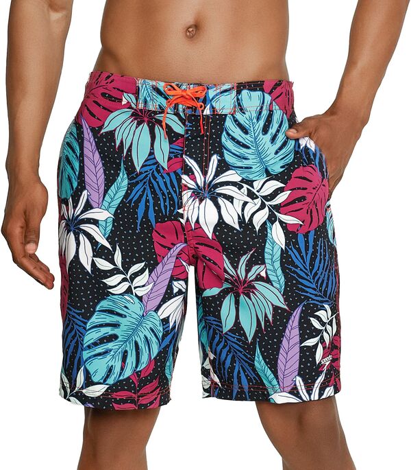 スピード メンズ 水着 ハーフパンツ・ショーツ Speedo Men's Data Weaver Boardshort Anthracite｜ReVida 店