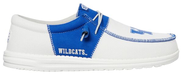 ヘイデュード メンズ シューズ スニーカー Hey Dude Men's Wally Tri Kentucky Wildcatshoes White/Blue ホワイト|ReVida 店