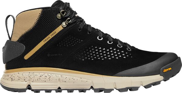 ダナー メンズ シューズ ブーツ・レインブーツ Danner Men\u0027s Trail 2650 GTX Mid 4\" Waterproof Hiking Boots Black/Khaki 黒いこと"