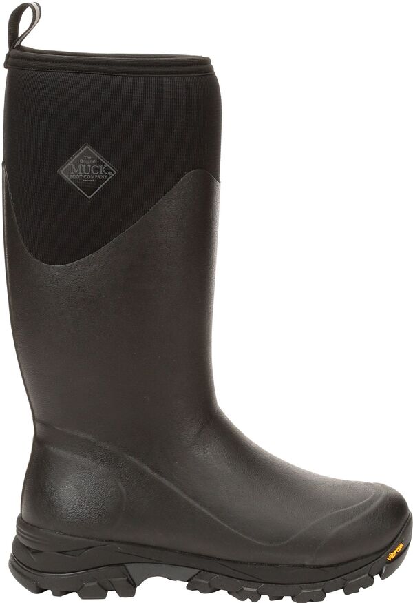 ムックブーツ メンズ シューズ ブーツ・レインブーツ トール Muck Boots Men\u0027s Arctic Grip AGATall Waterproof Boots Black 黒いこと