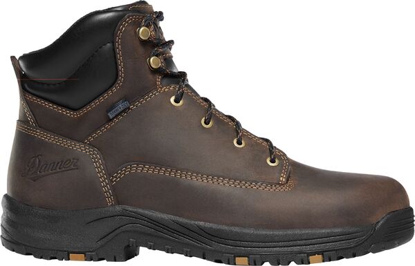 ダナー メンズ シューズ ブーツ・レインブーツ Danner Men\u0027s Caliper 6\" Waterproof Aluminum Toe Work Boots Brown 赤銅色"