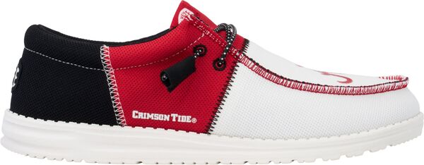 ヘイデュード メンズ シューズ スニーカー Hey Dude Men's Wally Tri Alabama Crimson Tide Shoes Red レッド