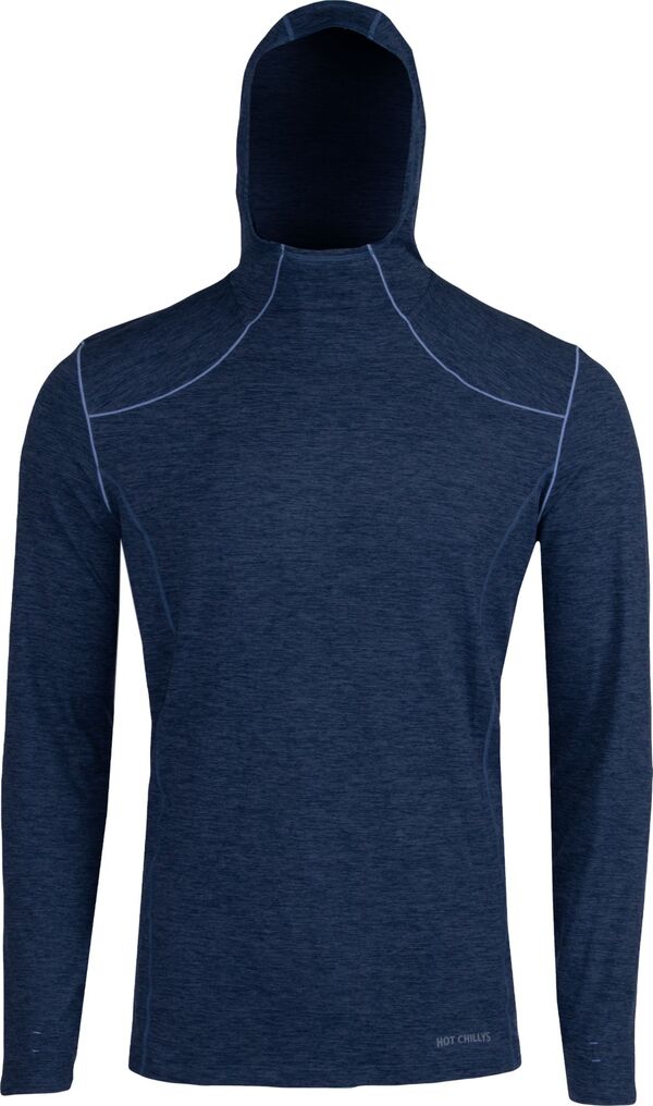 ホットチリーズ メンズ アウター パーカー・スウェット Hot Chillys Men's Clima-Tek Hoodie Nightfall Heather ヘザー