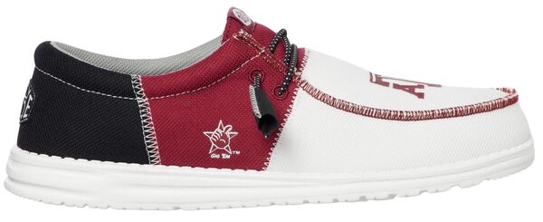 ヘイデュード メンズ シューズ スニーカー Hey Dude Men's Wally Tri Texas A&M Aggieshoes Burgundy バーガンディ