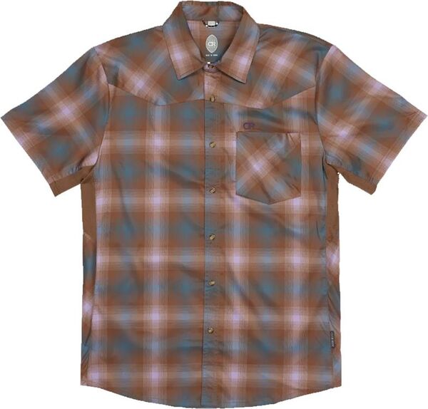 クラブライド メンズ トップス シャツ Club Ride Men's Newest Original Pearl Snap Ride Shirt Ashbury Brown ブラウン｜ReVida 店