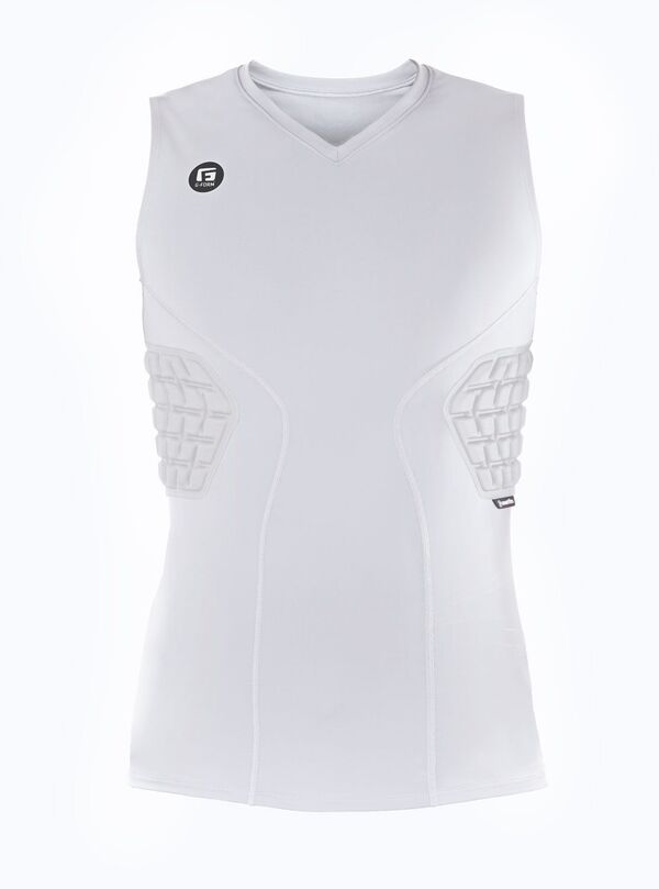 ジーフォーム メンズ トップス タンクトップ G-FORM Adult Pro Team Tank Top White ホワイト｜ReVida 店