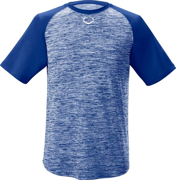 エボシールド メンズ トップス Tシャツ EvoShield Men E304 Performance Pullover Tech Tee Royal