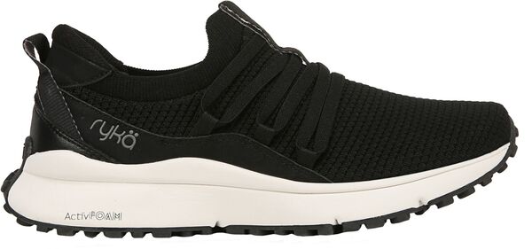 ライカ レディース シューズ スニーカー スピード競技 Ryka Women\u0027s Jumpstart Lace Slip-On Shoes Black 黒いこと