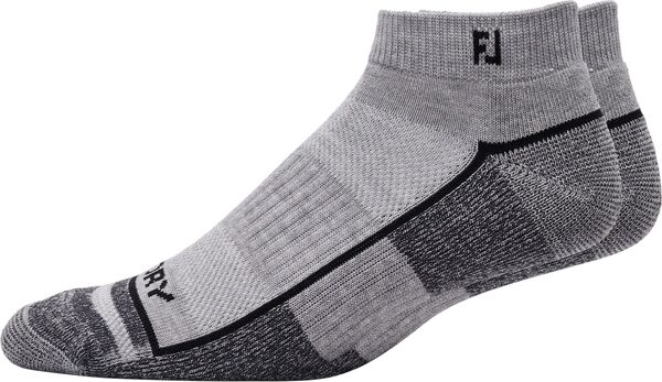フットジョイ レディース アンダーお召しもの ソックス FootJoy Men\u0027s ProDry Sport 2-pack Golf Socks Heather Grey 薄墨色