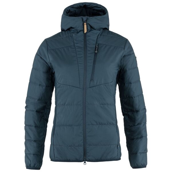 フェールラーベン レディース アウター パーカー・スウェット Fjallraven Women\u0027s Keb Padded Hoodie Mountain Blue 青味