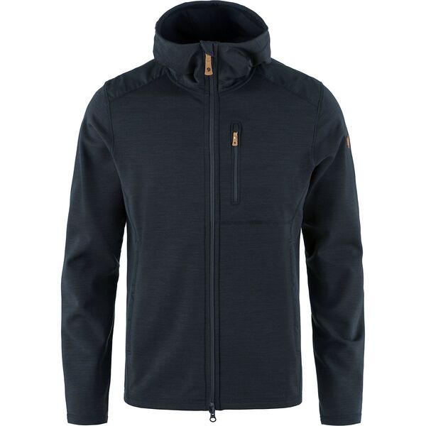 フェールラーベン メンズ アウター パーカー・スウェット フリース Fjallraven Men's Keb Fleece Hoodie Dark Navy ネイビー